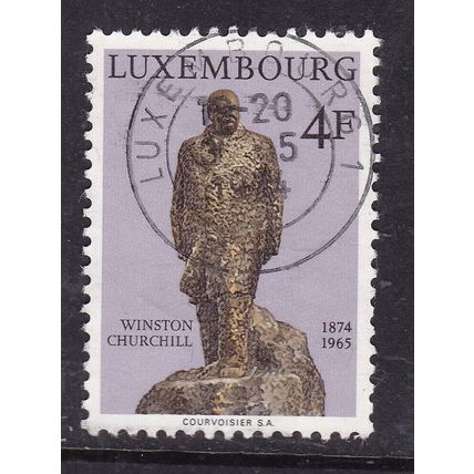 Luxembourg 1974 Churchill Memorial 4f Fine Used SG 928 VGC