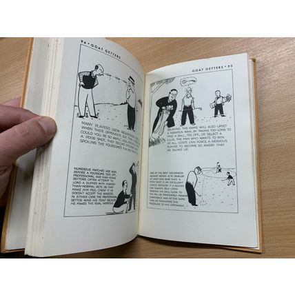 1950 MORIE MORRISON "HERE'S HOW IN GOLF" ILLUSTRATED HARDBACK BOOK (P3)