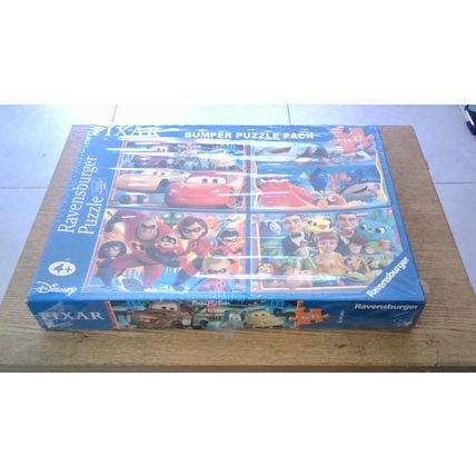 PIXAR Bumper Puzzle Pack (4 x 42 Pieces) Ravensburger (2021) NEW & SEALED