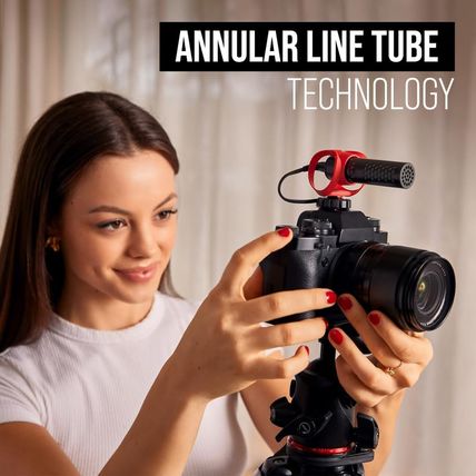 RØDE Videomicro II Ultra-Compact On-Camera Shotgun Microphone for Recording Audi