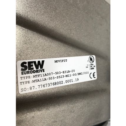 NEW SEW EURODRIVE MTA11A-503-S523-M11-00/BW2/00S MOVIFIT INVERTER DRIVE,AO