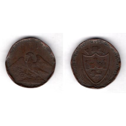 Great Britain. Norwich Halfpenny 1793. dy14757