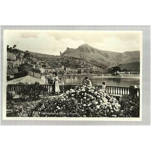 Spain MALLORCA Soller, El Puerto Postcard by AM (106)