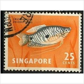 1966/1967 SG 86 - #3 fine used (o) - watermark sideways