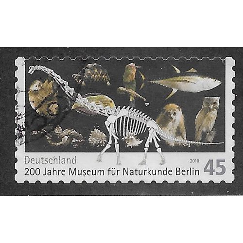 GER 2010 €0.45 (S/A) 'NATURAL HISTORY MUSEUM, BERLIN' FINE USED (EBID60-344)