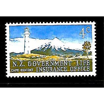 NEW ZEALAND 1969 4c CAPE EGMONT LIGHTHOUSE SG L59 M / MINT