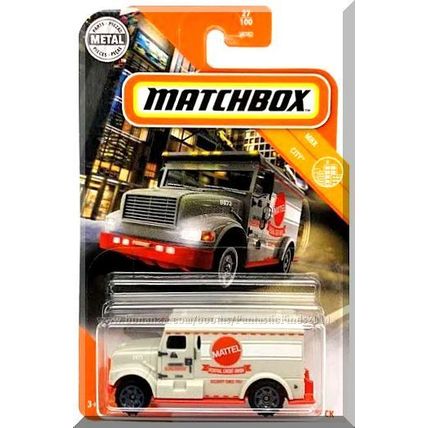 Matchbox - International Armored Truck: MBX City #27/100 (2020) *Gray Edition*