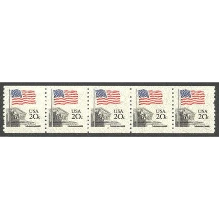 1895a 20c U.S. Flag Fine MNH SG PNC 12/5 V0150