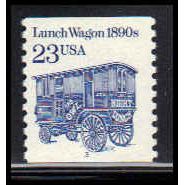 2464a 23c Lunch Wagon Fine MNH Dry Gum CNS 3 PA6277