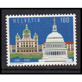 Switzerland 888 Joint Issue Fine MNH Dry Gum W5648