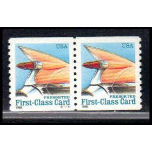 2909 15c Auto Tail FIn Very Fine MNH CNP Left S11111 PA1655