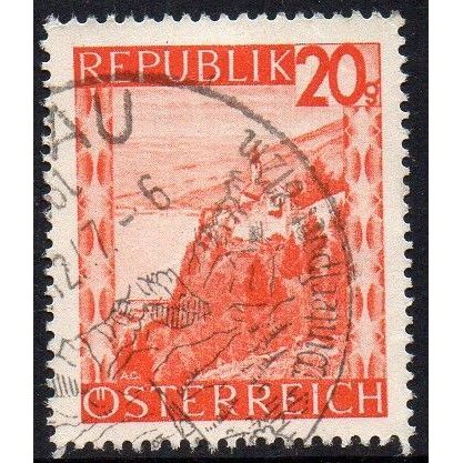 Austria 1947 Landscapes - Chapel at Gebhardsberg (Vorarlberg) 20g Used