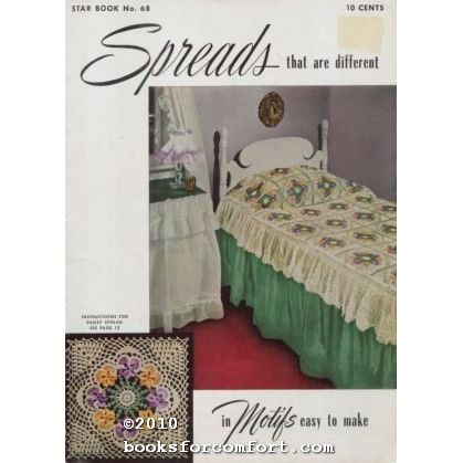 Spreads that are different in Motifs easy to make, Star Book 68