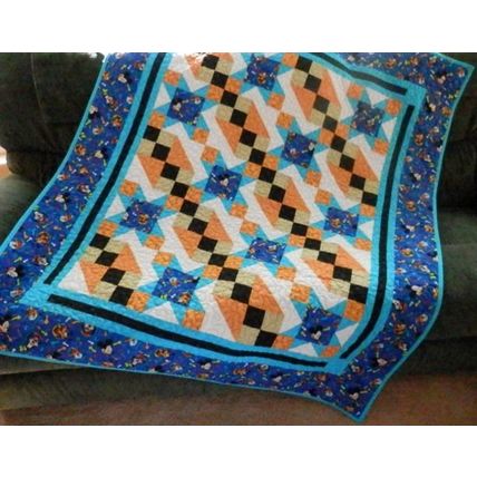 Quilt The Star of the Hour is Mickey, Pillowcase,Throw Pillow Cover 091523QPC