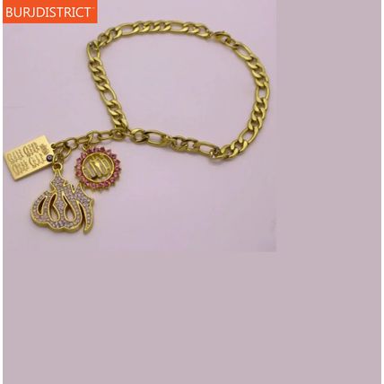Car Rear View Mirror Hanging Four Qul Allah Pendant Chain Quran Islamic 4 Qul