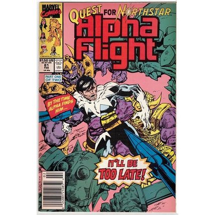ALPHA FLIGHT # 81 (1990)