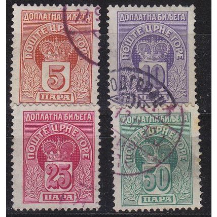 MONTENEGRO [Porto] MiNr 0019-22 ( O/used ) [01]