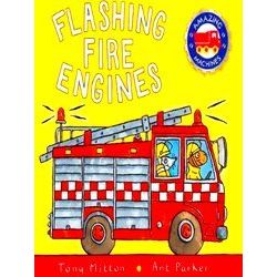 Flashing Fire Engines