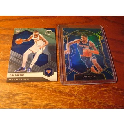 2020-2021, Panini, 7-Rc Cards, w/Variations, OBI TOPPIN, Knicks