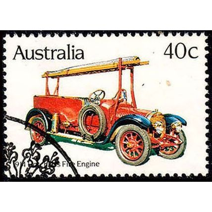 Australia 1983 Fire Engine 40c Used Stamp