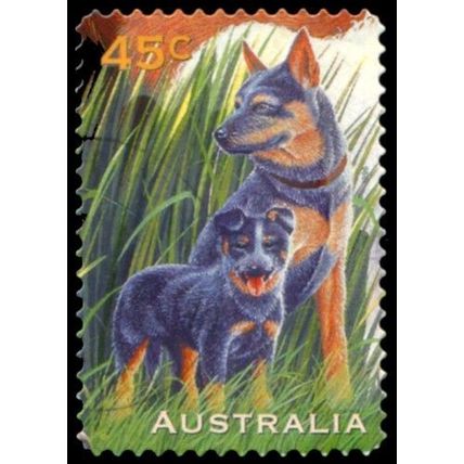 Australia 1996 45c Blue Heeler Cattle Dog P11.5 XFU - SG 1652