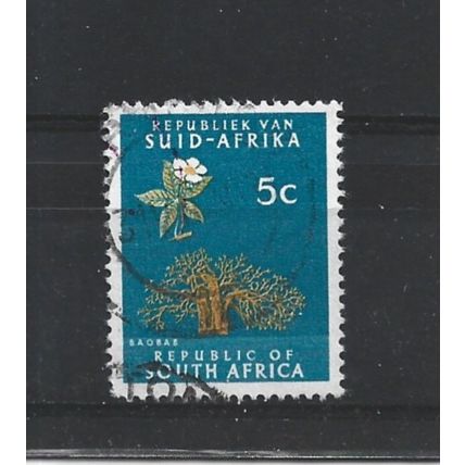 SouthAfrica.SG204 5c Baobab Tree.Variety Unchecked.Fine Used.Aug25l