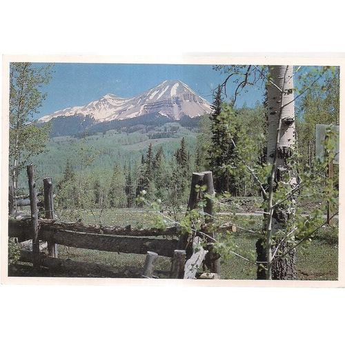 ENGINEER MOUNTAIN, Colorado postcard c.1981 unused
