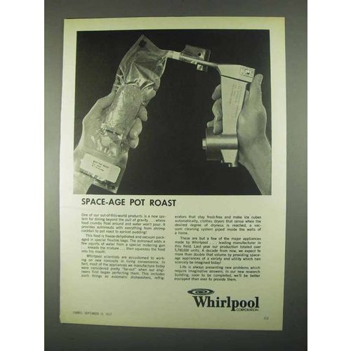 1967 Whirlpool Ad - Apollo Water Dispenser