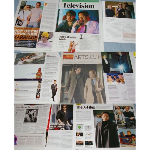 DAVID DUCHOVNY 82x Clippings Covers