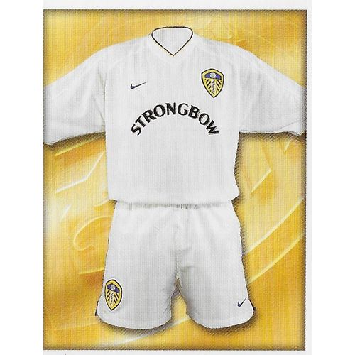Merlin's Premier League 2001 Stickers: No.185 - Leeds United Home Kit