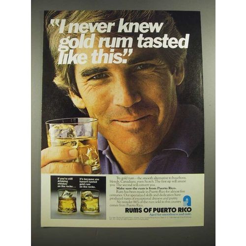 1982 Rums of Puerto Rico Ad - I Never Knew