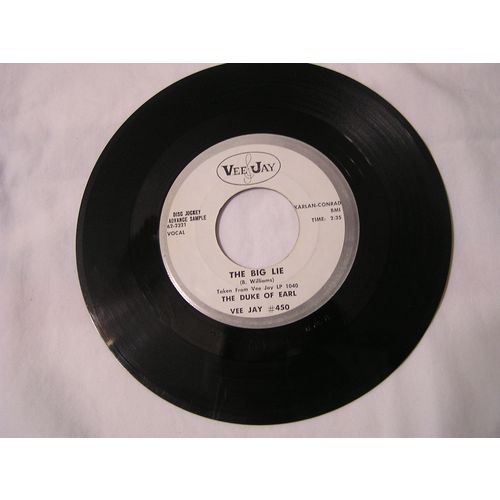 The Duke of Earl Promo 45-DADDY'S HOME/THE BIG LIE Gene Chandler