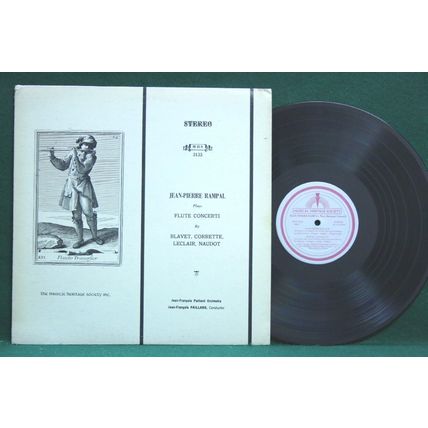 Rampal/Paillard - Flute Concerti By Blavet/Corrette/Leclair - MHS 3133 - EX-