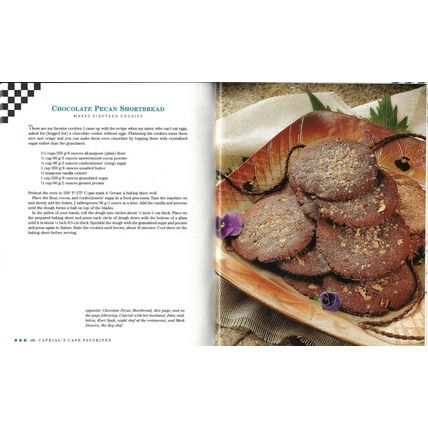 Caprial's Cafe Favorites by Caprial Pence 1994 Oregon Home Chef Recipes HC DJ++