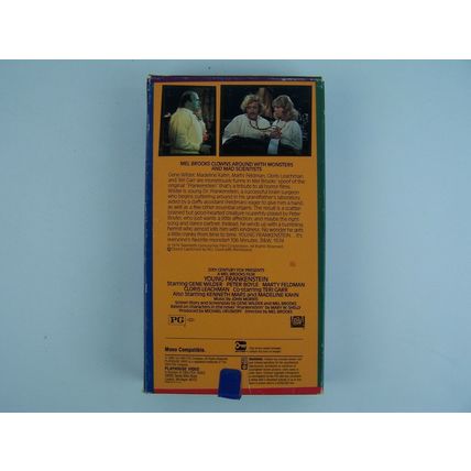 Young Frankenstein VHS Video Tape Gene Wilder, Madeline Kahn, Marty Feldman