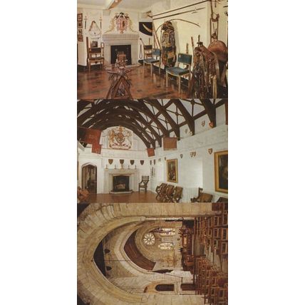 The Armoury Chapel St Michaels Mount 3x 1970s Postcard