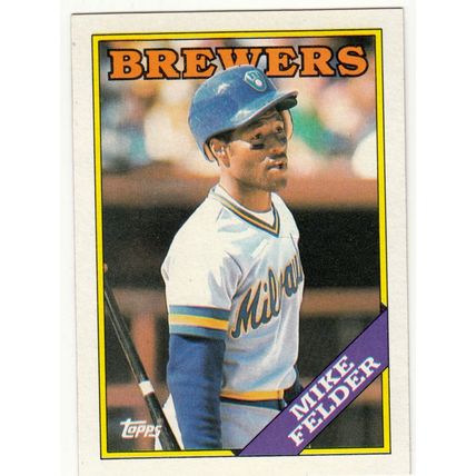 1988 Topps baseball card 718 Mike Felder