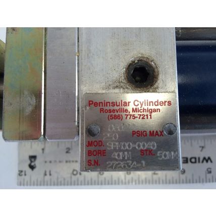 PENINSULAR SPM00-0040 PNEUMATIC CLAMP,WELKER SB2N050B010D001A900,SA