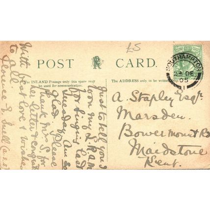 London Bridge, England, Postcard 1905