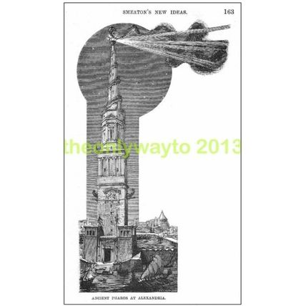 Pharos, Alexandria, Egypt, c1900, MODERN REPRODUCTION