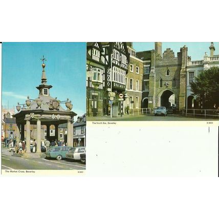 Yorkshire BEVERLEY 4 Postcards (Dennis, Photo Precision)