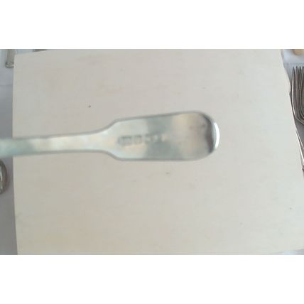 Vintage Silver Mustard Spoon