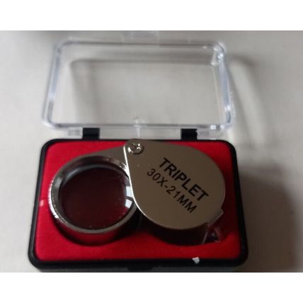 X30 Quality Jewellers Eye Jewelry Lens Glass Loupe Magnifier Magnifying Loop