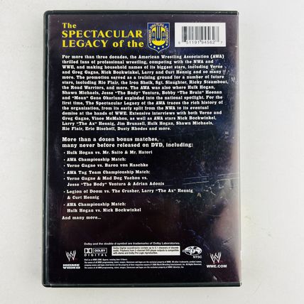 WWE The Spectacular Legacy of the AWA - American Wrestling Association DVD