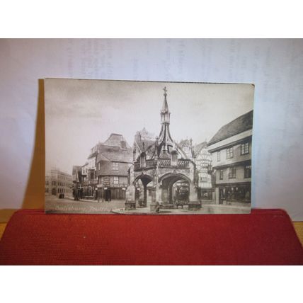 POULTRY CROSS, SALISBURY, WILTSHIRE unused antique postcard by F, Frith =