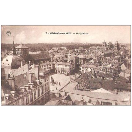 51 - CHALON SUR MARNE - vue générale