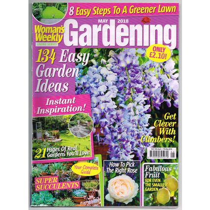 Woman's Weekly Gardening Magazine May 2018 Living Series