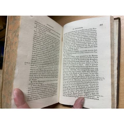 RARE* 1812 "COMPANION OF FESTIVALS & FASTS OF CHURCH OF ENGLAND" BOOK (P5)