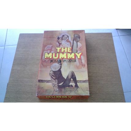 THE MUMMY Jigsaw Puzzle (200 Piece - 4 MISSING)American Puzzle Co (1974) VINTAGE