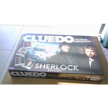 CLUEDO: SHERLOCK EDITION (TV Tie-In) New & Factory-Sealed